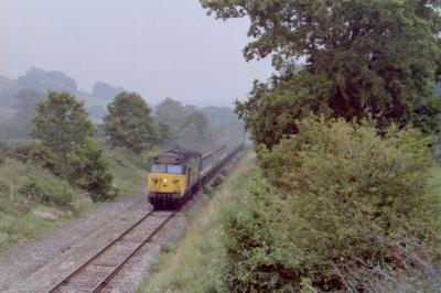 photo of 50018 at Coppleridge, Gillingham