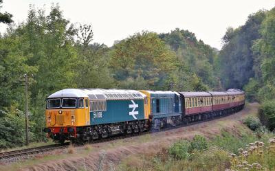 56098 at Severn Valley Railway - Highley. &copy; stevexos
