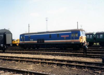 73129 at Old Oak Common open day. &copy; Kempydak
