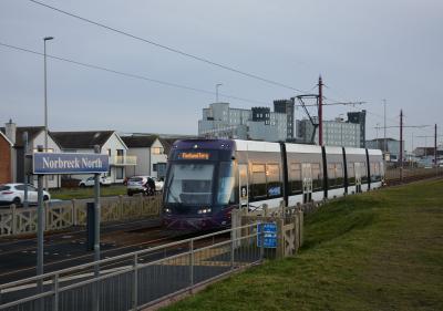 BT 003 at Norbreck North (Blackpool Tramway). &copy; AJax