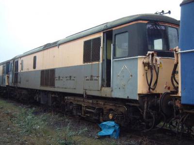 73105 at Old Oak Common TMD. &copy; Byron5574