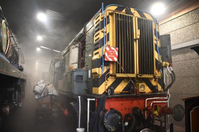 09018 at Bluebell Railway - Sheffield Park. &copy; MJM