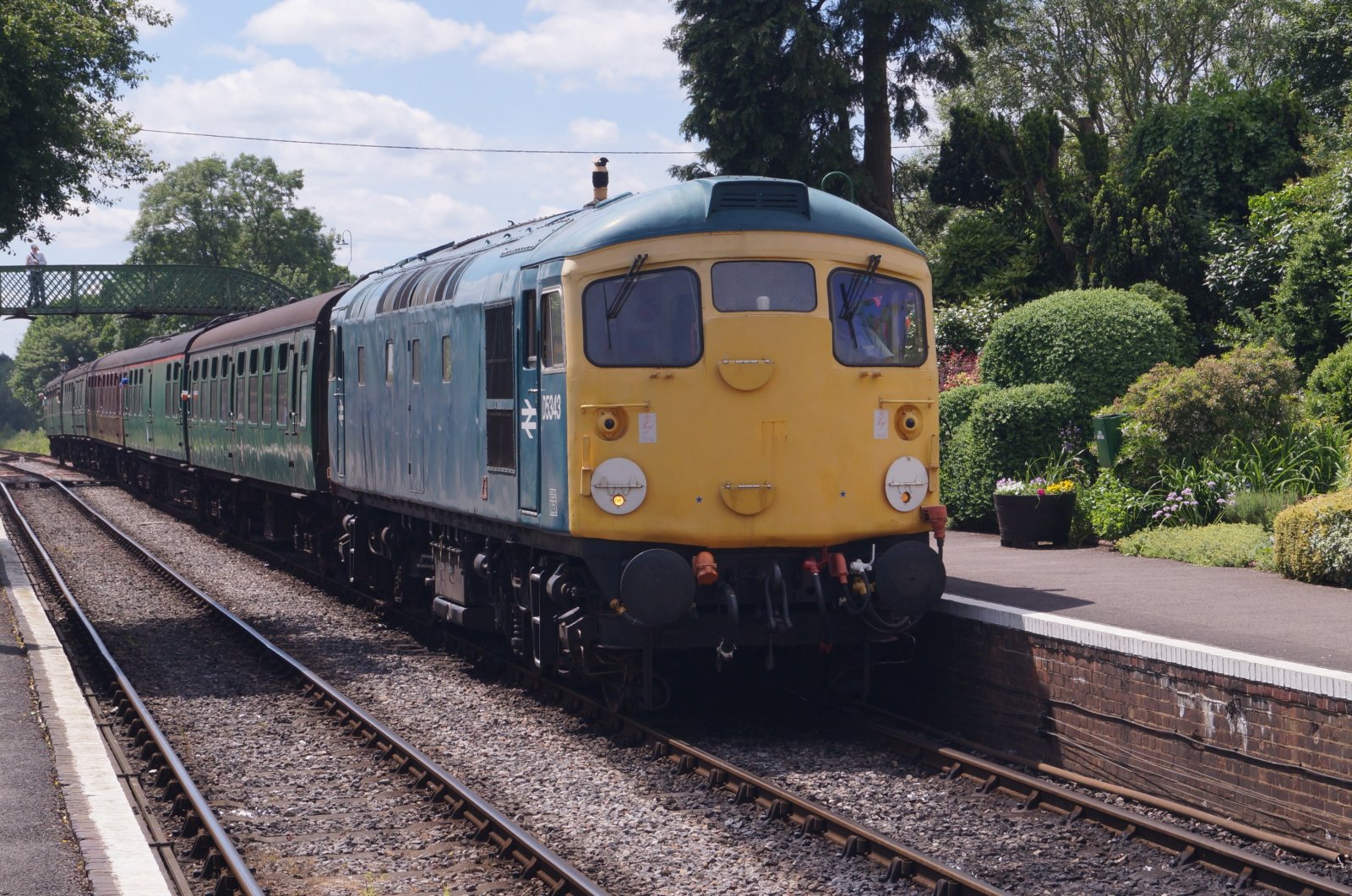 Photo of 26043 at Mid Hants Railway Medstead & Four Marks — trainlogger