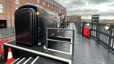 11072 coach at Barry Goods Shed. &copy; Ben_Broomfield
