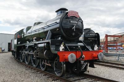 45596 steam at Derby - The Greatest Gathering 2025. &copy; llamafish