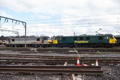 90046,90048 at Crewe Basford Hall. &copy; Shotts