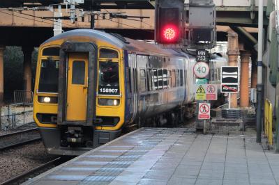 158907 at Manchester Victoria. &copy; ConnorsRailPhotography