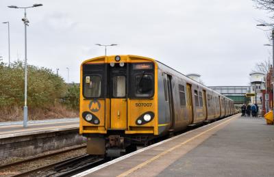 507007 at Birkenhead North. &copy; Brodie