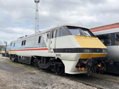 91120 at Crewe Heritage Centre. &copy; Luivery