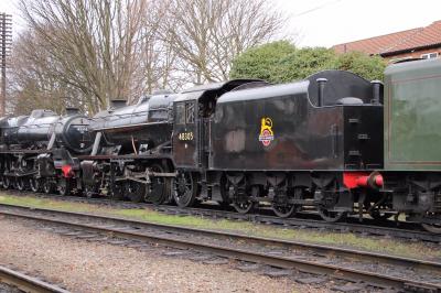 48305 steam at Great Central Railway. &copy; al66class59