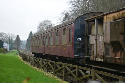 3798 coach at North Yorkshire Moors Railway - Pickering. &copy; AJax
