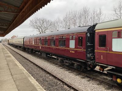 35043 coach at Swindon & Cricklade Railway. &copy; Pistolpete008
