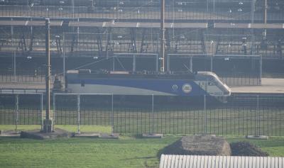 9827 at Cheriton Eurotunnel. &copy; MJM