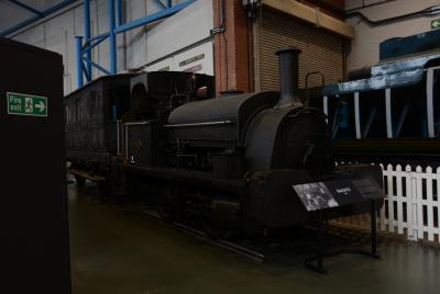 BH305 steam at York National Railway Museum. &copy; AJax