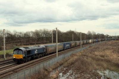 66422 at Winwick. &copy; stevexos