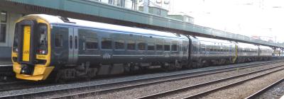 158760 at Cardiff Central. &copy; Geoff