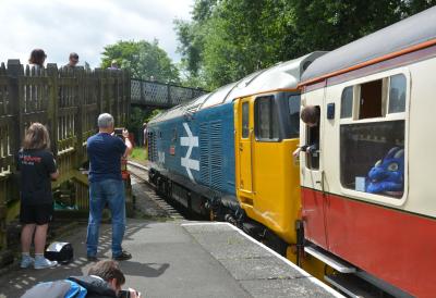 50049 at Keighley & Worth Valley Railway - Haworth. &copy; AJax