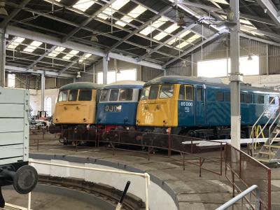 85006 at Barrow Hill. &copy; al66class59