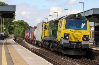 70017 at Tamworth. &copy; South Coast Trainspotter