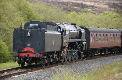 92134 steam at North Yorkshire Moors Railway - Fen Bog. &copy; AJax