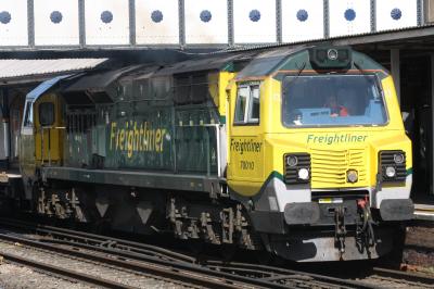 70010 at Eastleigh. &copy; paul67