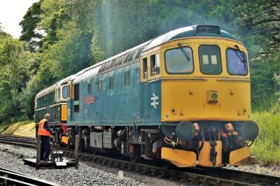 33202 at Keighley & Worth Valley Railway - Oxenhope. &copy; stevexos