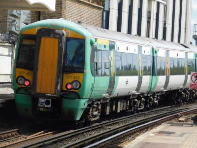 377457 at Battersea Park. &copy; Trainman5862