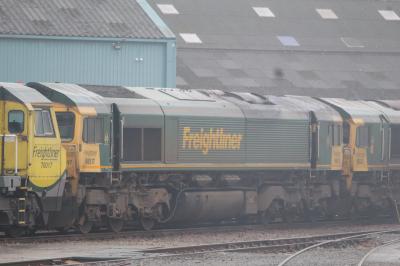 66517 at Leeds Vehicle Maintenance Facility (Leeds Midland Road). &copy; ConnorsRailPhotography
