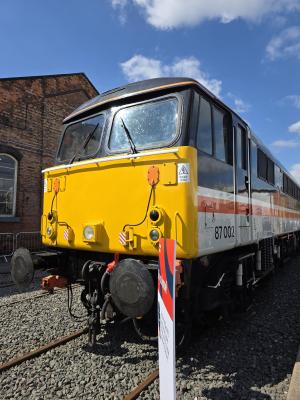 87002 at Derby - The Greatest Gathering 2025. &copy; MikeMOL
