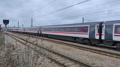 11317 coach at Peterborough. &copy; Geoff