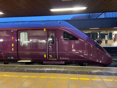 810013 at Leicester. &copy; Pistolpete008