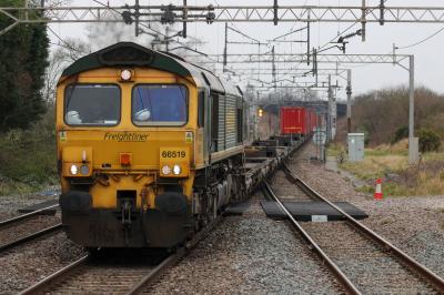 66519 at Acton Bridge (Cheshire). &copy; South Coast Trainspotter