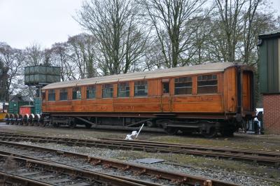 LNER641 coach at North Yorkshire Moors Railway - Pickering. &copy; AJax