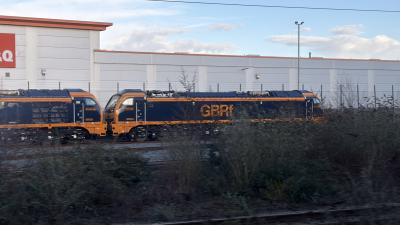 99004 at Peterborough GBRf depot. &copy; Luivery