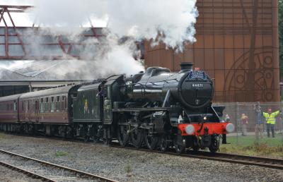 44871 steam at North Road (Darlington). &copy; AJax