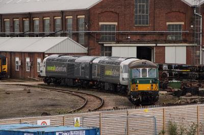 73133 at Eastleigh Works. &copy; al66class59