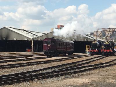 Railmotor 93 at Old Oak Common HST Depot. &copy; Pape_Timmo