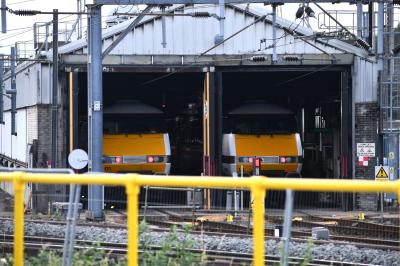 91114 at Neville Hill TMD. &copy; MJM