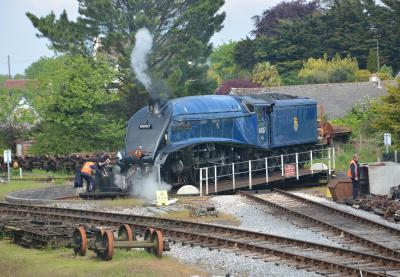 60007 steam at Dartmouth Steam Railway - Churston. &copy; AJax