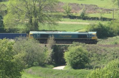 photo of 66614 at Bathhampton