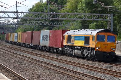 66708 at Tamworth. &copy; South Coast Trainspotter