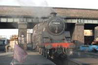 75014 steam at Great Central Railway - Loughborough. &copy; trainlogger