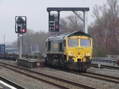 66518 at Oxford. &copy; Western Campaigner