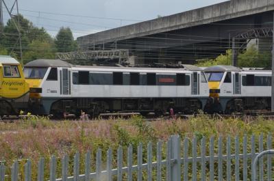 90015 at Crewe Basford Hall Freightliner Depot. &copy; Kempydak