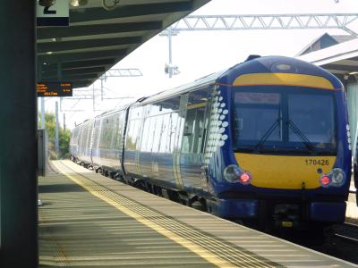 170426 at Edinburgh Gateway. &copy; Trainman5862
