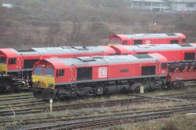 66055 at Tees Yard. &copy; ConnorsRailPhotography