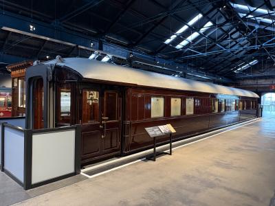 ECJS395 coach at York National Railway Museum. &copy; AJax