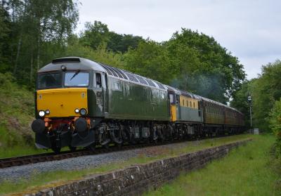57604,33108 at Severn Valley Railway - Northwood Ln - Tenbury Wall. &copy; AJax