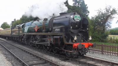 35006 steam at Gloucestershire Warwickshire Railway - Toddington. &copy; JM-Freightliner