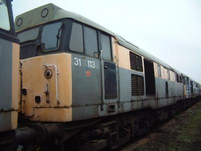 31113 at Old Oak Common TMD. &copy; Byron5574